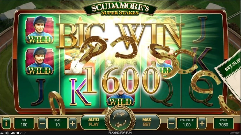 Scudamore’s Super Stakes slot review สล็อตจีคลับ