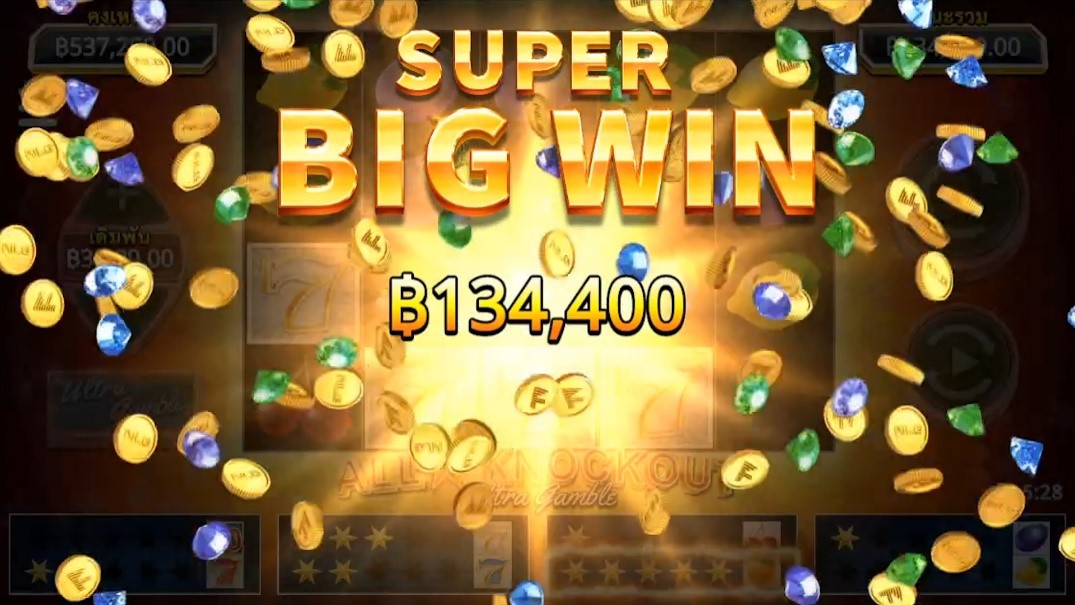 รีวิวสล็อตออนไลน์ All Star Knockout Ultra Gamble