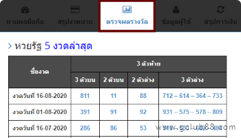 วิธีการการเข้าเล่น หวยออนไลน์ ขั้นตอนที่ 5